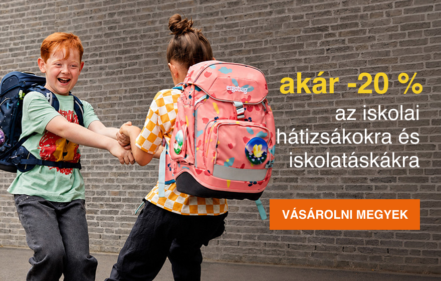 -20 % na školní aktovky a batohy