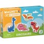 Mágneses játék Dinosaurs 15 db