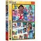 Puzzle 2x200 Stitch boldog élete