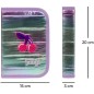 Iskolatáska szett Baagl Zippy Lavender