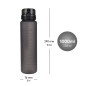 BAAGL Darkness tritán kulacs, 1000 ml