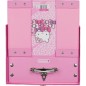 Baagl Hello Kitty Sweet Leopard összecsukható iskolai koffer fém vasalással