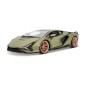Bburago - HOBBY autómodell, Lamborghini Sián FKP 37, matt metálzöld, 1:18