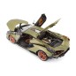 Bburago - HOBBY autómodell, Lamborghini Sián FKP 37, matt metálzöld, 1:18
