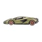 Bburago - HOBBY autómodell, Lamborghini Sián FKP 37, matt metálzöld, 1:18