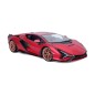 Bburago - HOBBY autómodell, Lamborghini Sián FKP 37, piros, 1:18