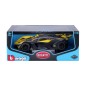 Bburago - HOBBY autómodell, Bugatti Bolide, sárga-fekete, 1:18