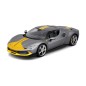 Bburago - RACE+PLAY, Ferrari 296 GTB ASSETTO FIORANO, metálszürke, 1:18