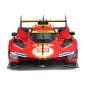 Bburago - RACING, FERRARI 499P, a 2024-es Le Mans-i 24 órás verseny győztese, piros, 1:18