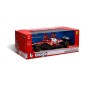 Bburago – RACE F1-es versenyautó Ferrari SF-25 .2025 sisakkal, 16 Charles Leclerc, 1:18