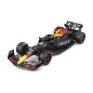 Bburago - RACE F1-es versenyautó, Team Oracle Red Bull Racing RB19.2023, 1 Max Verstappen, 1:18
