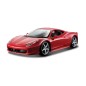 Bburago - RACE+PLAY,  Ferrari 458 Italia, piros, 1:24