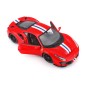 Bburago - RACE+PLAY Ferrari 488 Pista, piros, 1:24