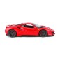 Bburago - RACE+PLAY Ferrari 488 Pista, piros, 1:24