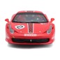 Bburago - RACING, Ferrari 458 Challenge, piros, 1:24