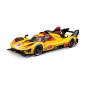 Bburago - RACING, Ferrari 499P - 2024-es Le Mans-i 24 órás versenyfestés, sárga, 1:24
