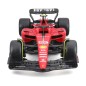 Bburago - FORMULA RACING, F1 Ferrari SF-23 (2023) pilótafigurával, #55 Carlos Sainz, 1:24