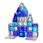 Cleverclixx – Mágneses építőjáték – Mega Ice Crystal Pack – 180 db