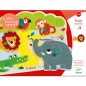 Vkládací zvukové puzzle na desce - Baobab
