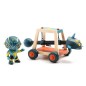 Arty Toys - lovag Spider és faltörő kos