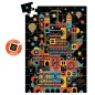 Látványos puzzle - élő város - 100 db