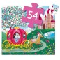 Puzzle Királyi hintó - 54 db
