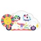 Puzzle - Panda a felhőkben - 16 db