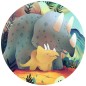 Puzzle - Triceratopsz Téo - 24 db