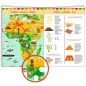 Keresős puzzle plakáttal - világ körüli út - 200 db