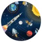 Keresős puzzle plakáttal - űr - 200 db