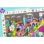 Keresős puzzle plakáttal - A jövő városa - 200 db