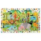 Keresős puzzle plakáttal - Jungle - 35 db