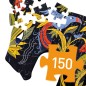 Puzzle art - fekete párduc - 150 db
