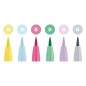 Faber-Castell Pitt Artist Pen Brush ecsetfilcek – 6 db, pasztellszínek