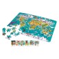 Gyerek puzzle – Világtérkép 2 az 1-ben