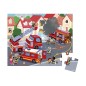 Puzzle bőröndben - Tűzoltók - 24 db