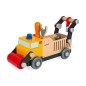 BricoKids - Fa autó és építőkészlet - Teherautó - 43 db