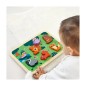 Fa 3D formaillesztő puzzle - Erdei állatkák
