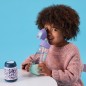 Szívószálas ivópalack 600 ml – Lilac Pop