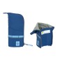 Lässig Slim Unique Dark Blue 7 részes iskolai szett