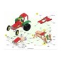 Merkur Farmer Set – Farm építőkészlet, 349 alkatrész, 20 modell