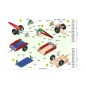 Merkur Farmer Set – Farm építőkészlet, 349 alkatrész, 20 modell