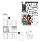 Artissimo – A4-es layout papírok és textúrák – Manga