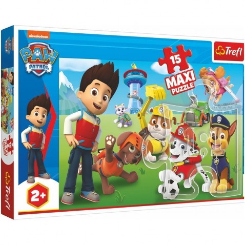 Puzzle MAXI Paw Patrol / Paw Patrol 15 darab