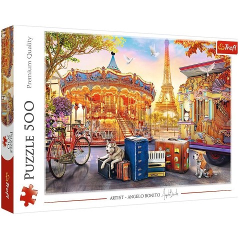 Puzzle Holidays in Paris 500 db