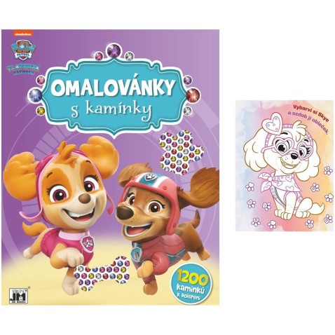 Kövekkel színező oldalak Tlapková patrol/Paw patrol A4