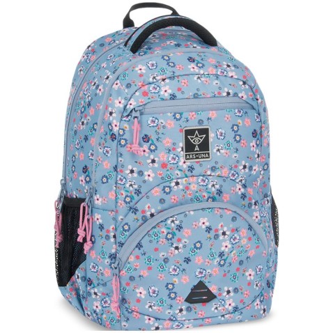 Ars Una Pearl Blossom Blue Ergonomikus Hátizsák