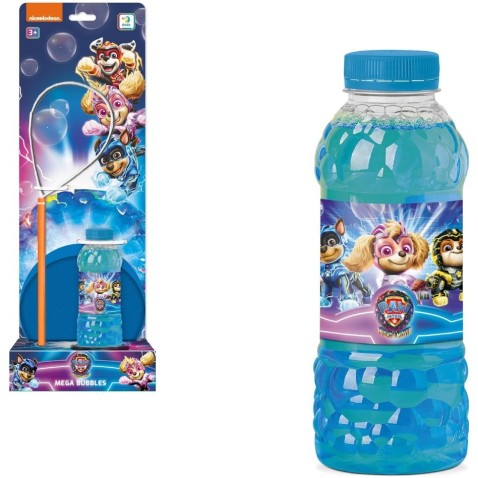 Buborékfújó Mancs őrjárat / Paw Patrol buborék készítő készlet + utántöltő 0,45L II