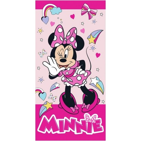 Fürdőlepedő Minnie édes egér