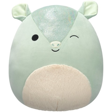 SQUISHMALLOWS Armadillo szőrös hassal - Arilla, 40 cm